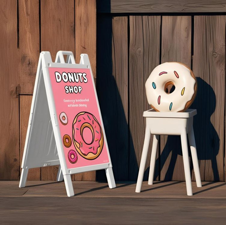 Corrugated A-Frame Sign
