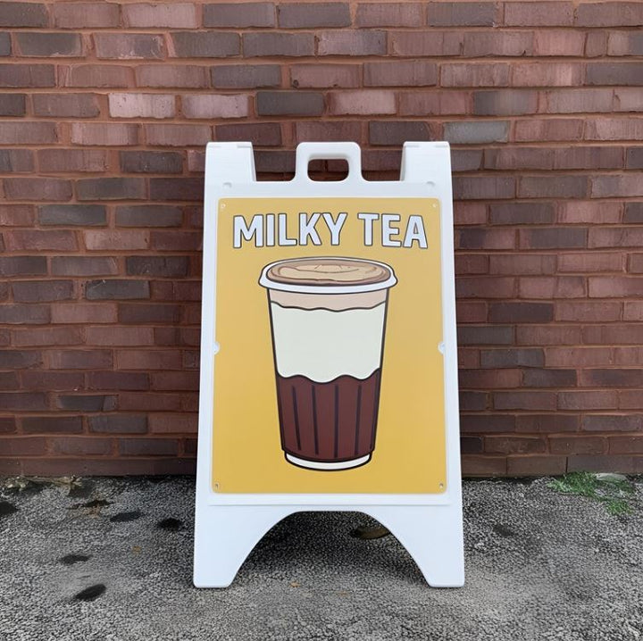Corrugated A-Frame Sign