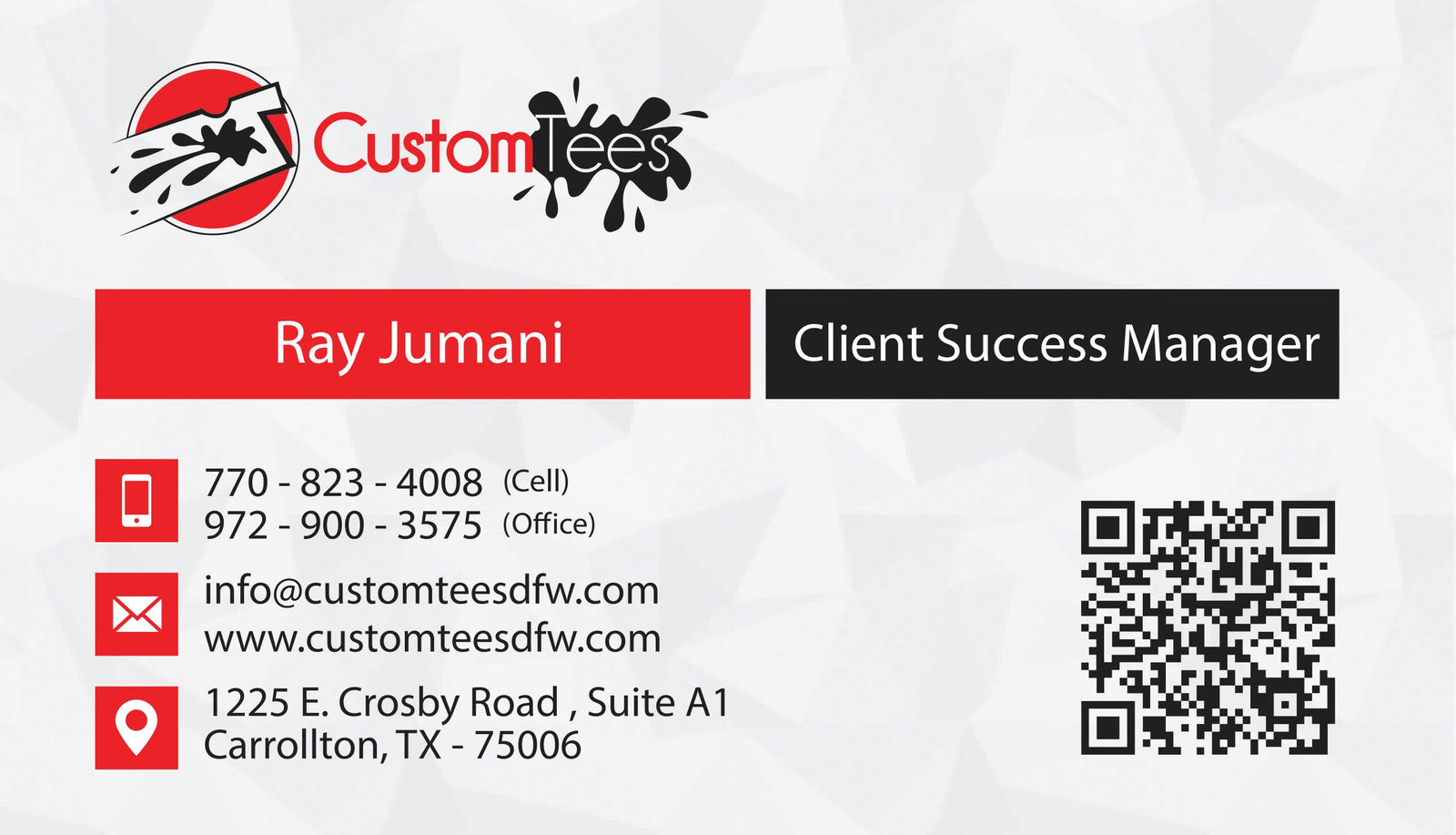 Traditional Paper Stock Business Card