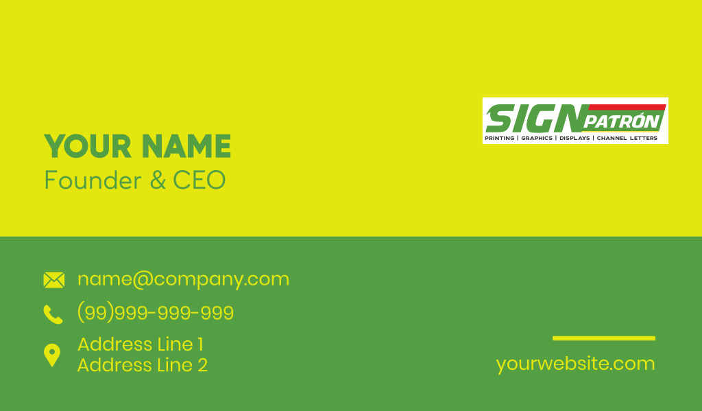 Magnetic Business Card