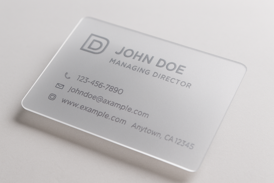 Plastic Business Card